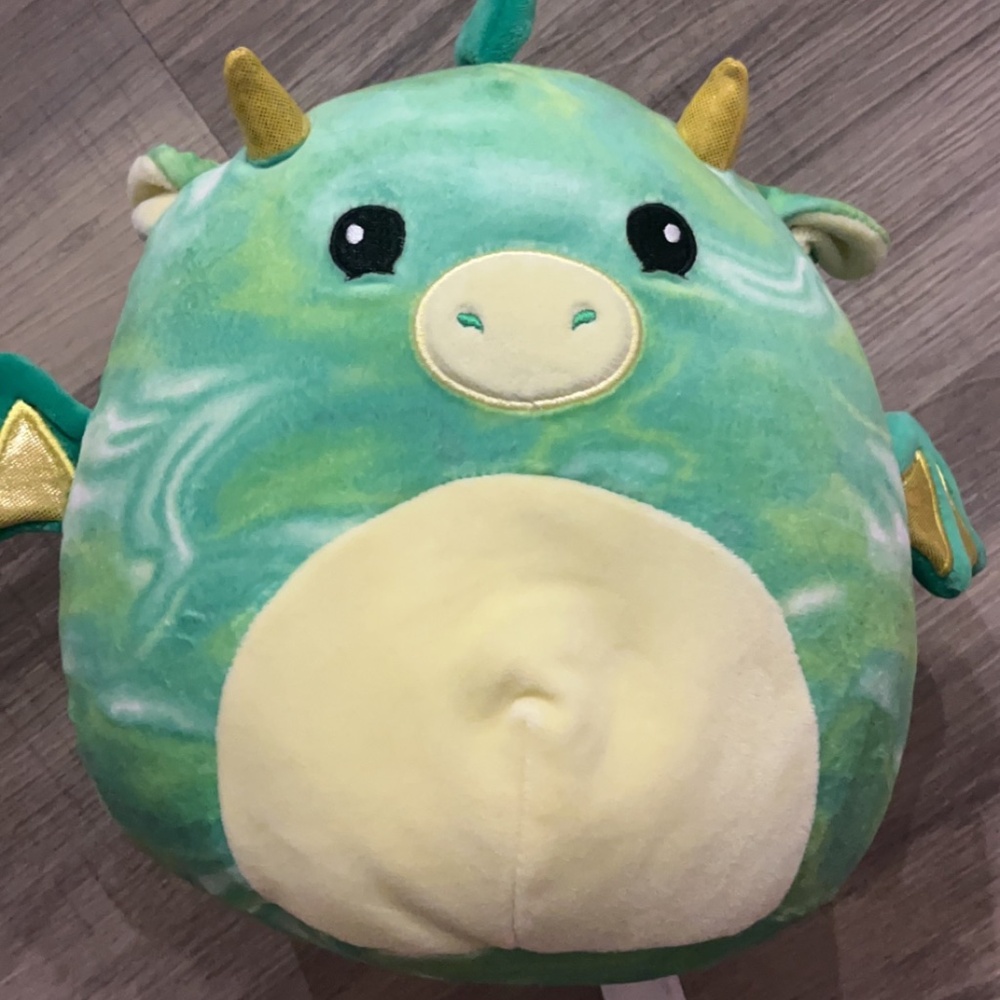 Green Dragon Squishmallow